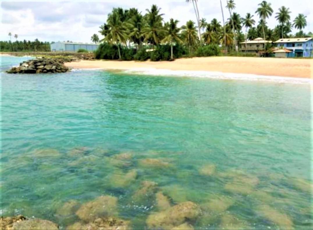 Sea Shell Villa Hikkaduwa 2 Separate Cabanas Ocean Front Villa Exterior foto